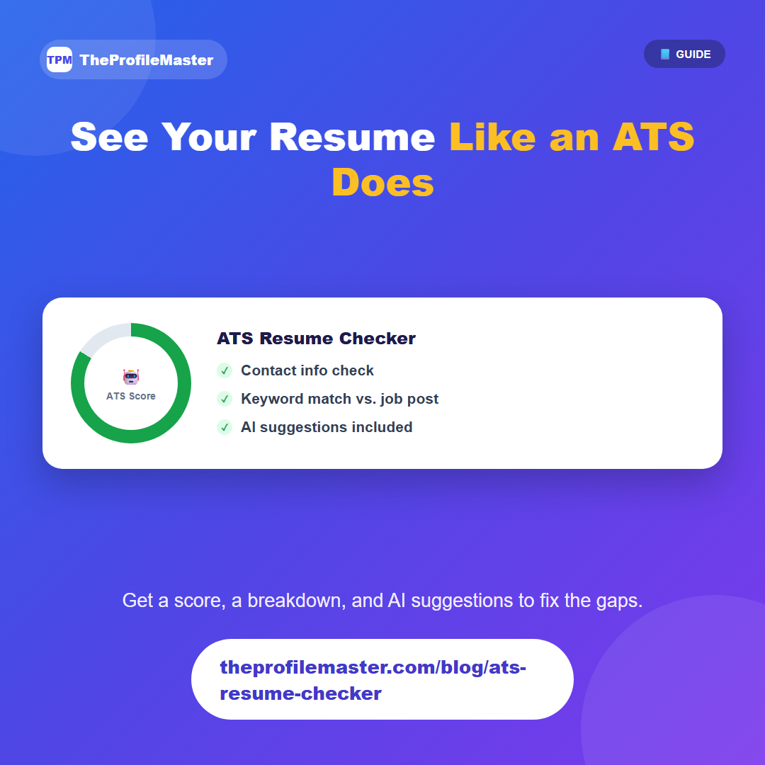 Checking Your Resume Against an ATS